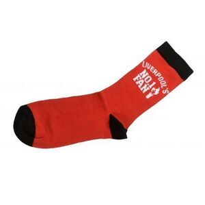 Liverpool FC Unisex Adult Liverpool�'s No.1 Fan Socks / Red/Black/White